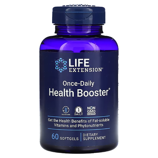 Once-Daily Health Booster 60 Softgels - Life Extension