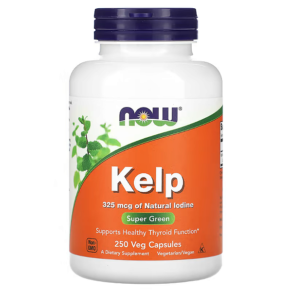 Kelp 325 mcg 250 Veg Caps - Now Foods