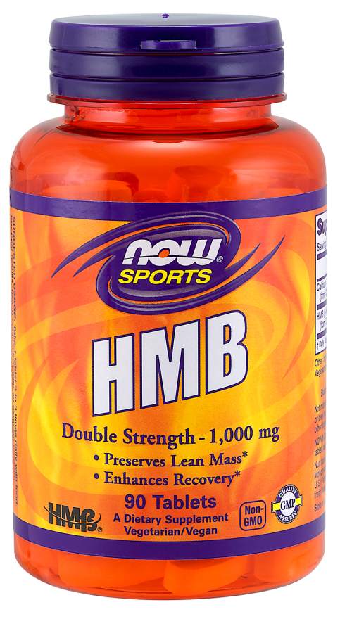 HMB 1000mg 120 caps NOW Foods