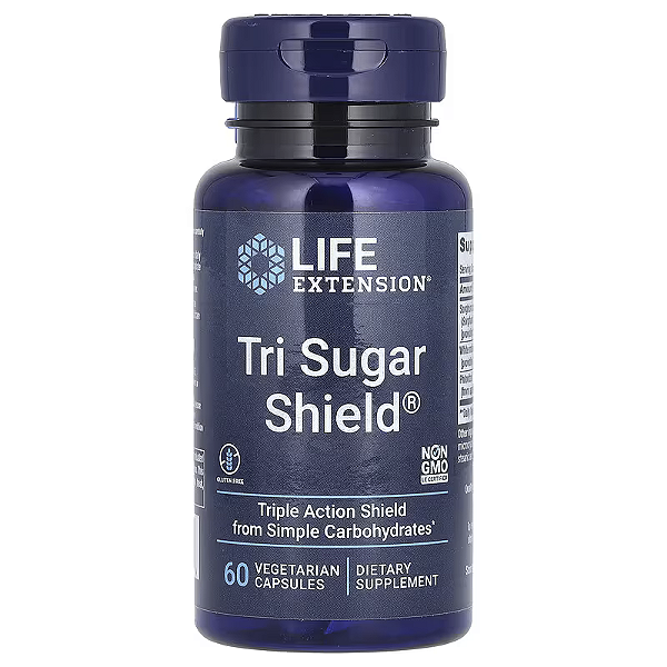 Life Extension Tri Sugar Shield, 60 capsules