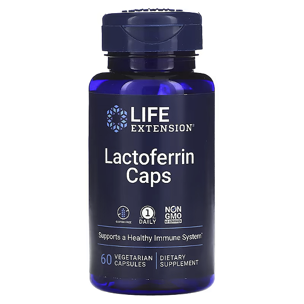 Life Extension Lactoferrin Caps, 60 capsules