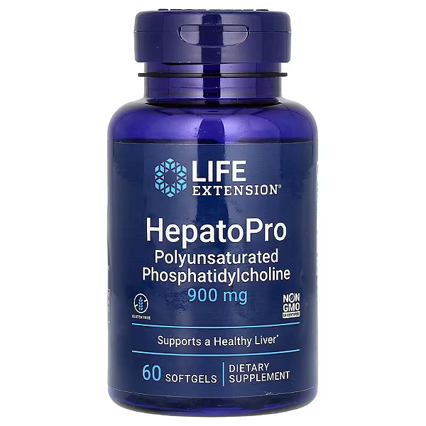 Life Extension, HepatoPro, 900 mg, 60 Cápsulas Softgel