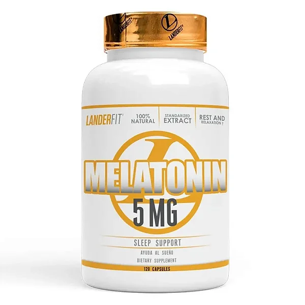Melatonina 5mg 120 Cápsulas - LanderFit