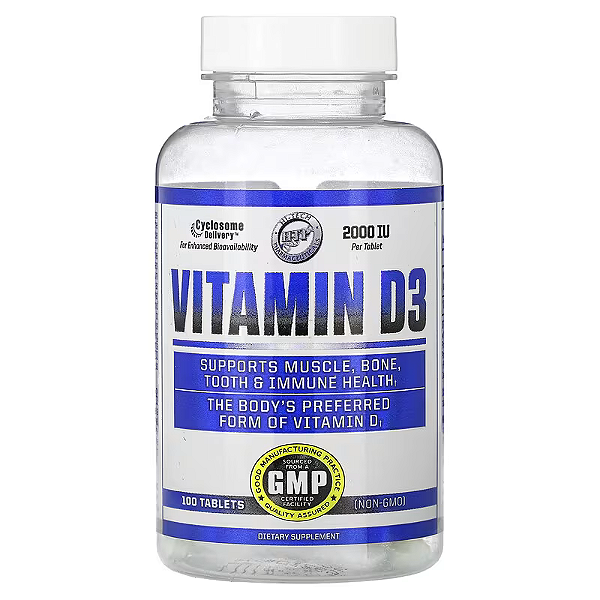 VITAMINA D3 2.000 UI 100 CAPS - HITECH