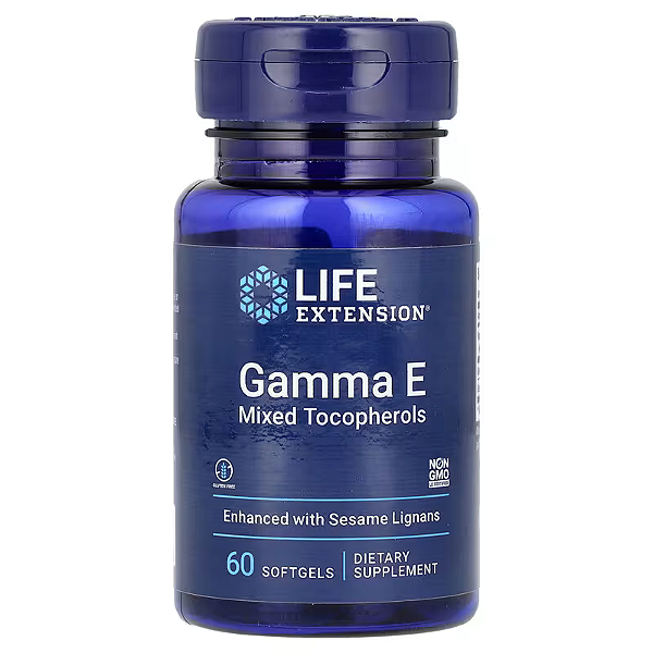Gamma E Tocoferóis Mistos (60 Softgels) – Life Extension