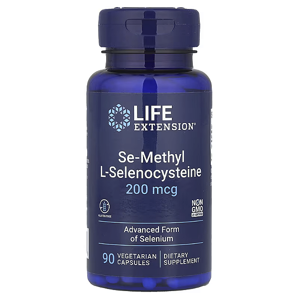 Se-Methyl L-Selenocysteine 200mcg (90 Cápsulas) – Life Extension