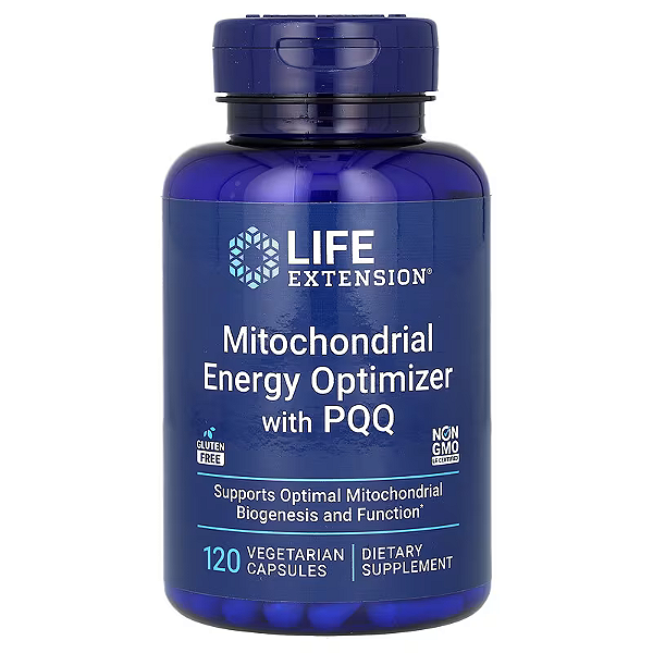 Mitochondrial Energy Optimizer with PQQ (120 Cápsulas) – Life Extension