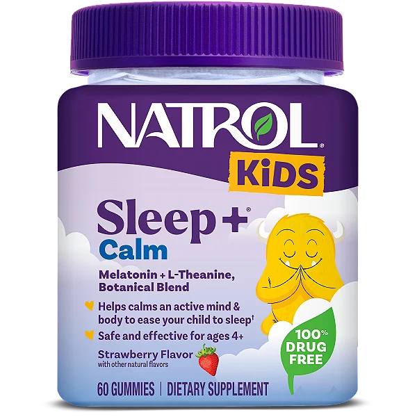 Sleep Calm Kids 60 Gomas Sabor Morango Natrol