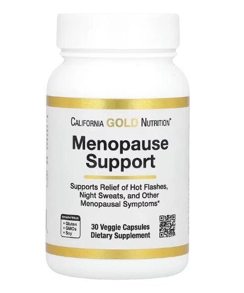 Suporte à Menopausa, 30 Cápsulas, California Gold Nutrition