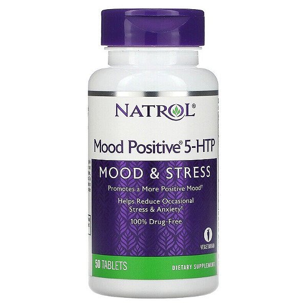5-HTP 50mg (MOOD & STRESS) 50 cápsulas, Natrol