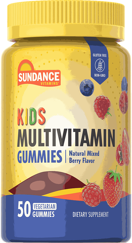 Multivitamínico Kids, 50 gomas sabor frutas vermelhas , Sundance