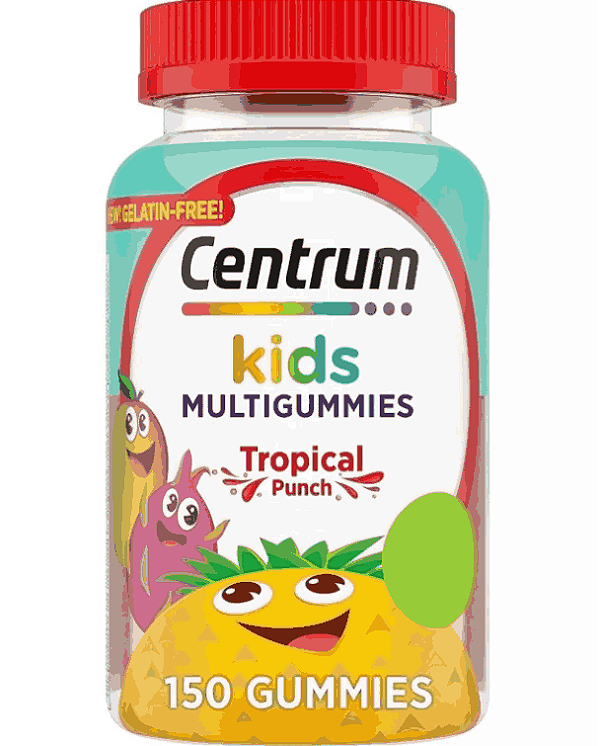 Centrum Kids, 150 Gomas Sabor Ponche Tropical