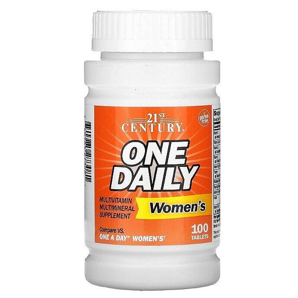 Multivitamínico para Mulheres One Dayle, 100 Comprimidos, 21 Century