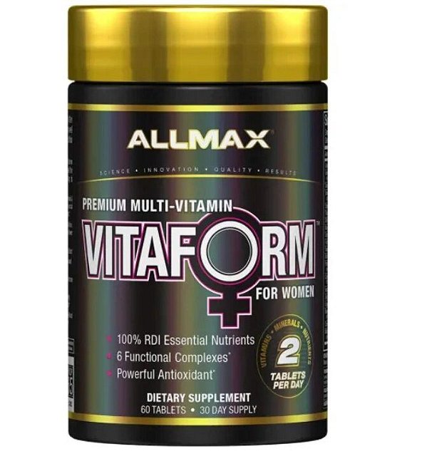 Multivitamínico para Mulheres Vitaform, 60 Comprimidos, AllMax