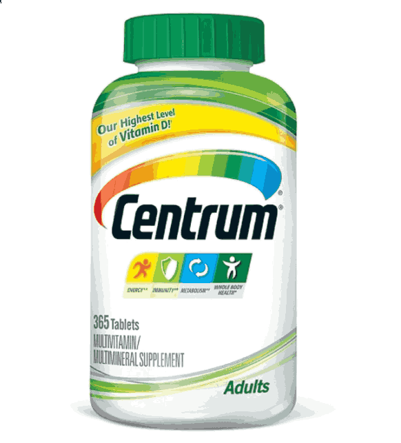 Centrum Adults, 365 comprimidos, Importado