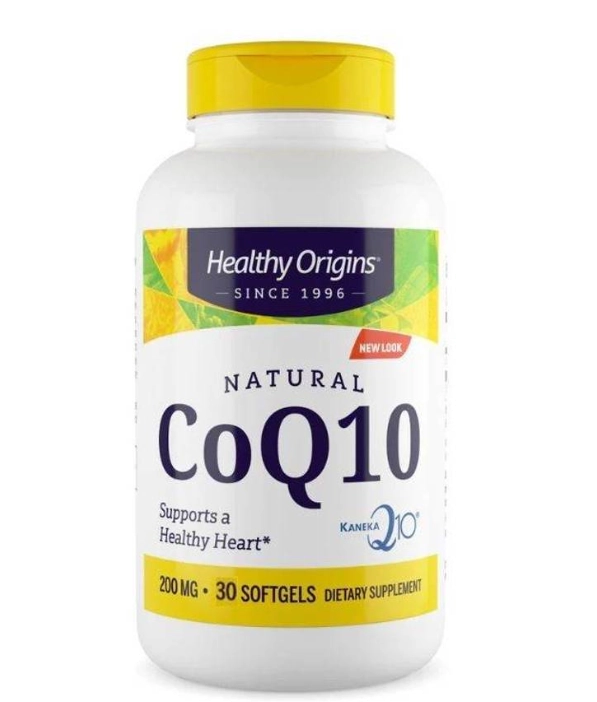 Coenzima CoQ10, Coq10 200mg, 30 Softgels, Healthy Origins