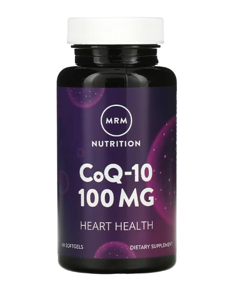 Coenzima CoQ10, 100mg, 60 Cápsulas, MRM