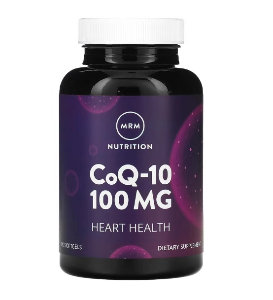 Coenzima CoQ10, 100mg, 120 Cápsulas, MRM