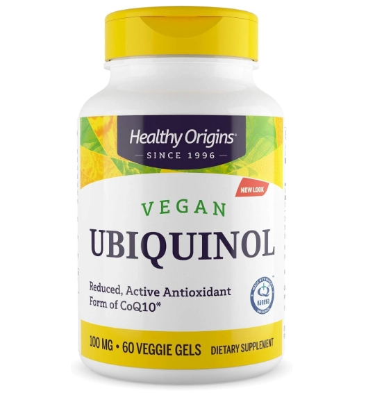 Ubiquinol, CoQ10 100mg, 60 Cápsulas, Healthy Origins