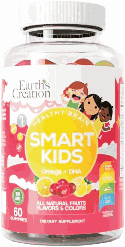 Ômega 3 Kids, 275mg, 60 Gummies, Earth's Creation