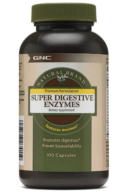 Super Enzimas Digestivas, 100 Cápsulas, GNC