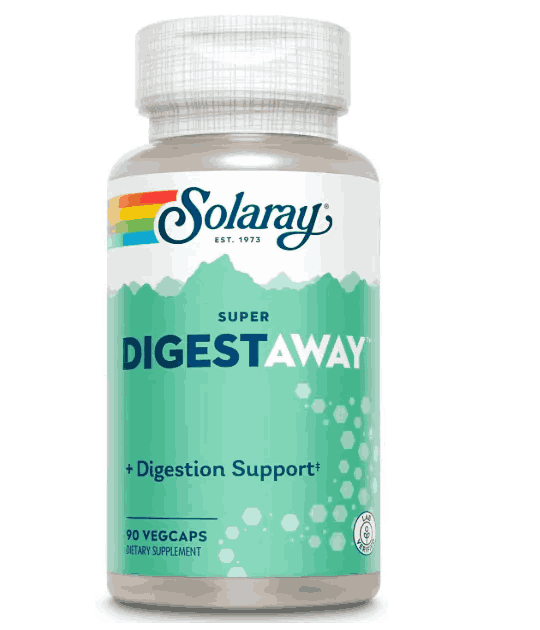 Digestaway Enzimas Digestivas, 90 Cápsulas, Solaray