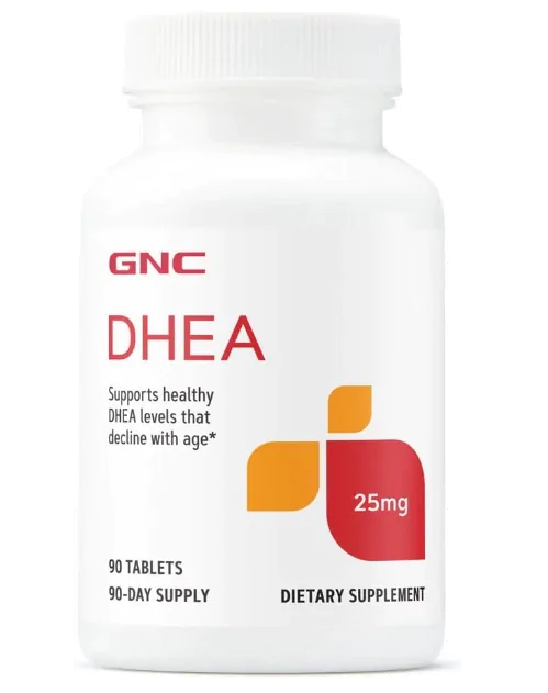 DHEA 25mg, 90 Comprimidos, GNC