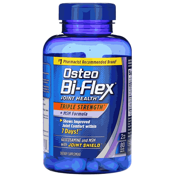 Osteo Bi Flex, Força Tripla com MSM, 80 comprimidos