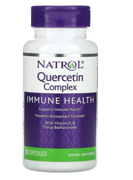 Complexo de Quercetina, 500mg, 50 Cápsulas, Natrol