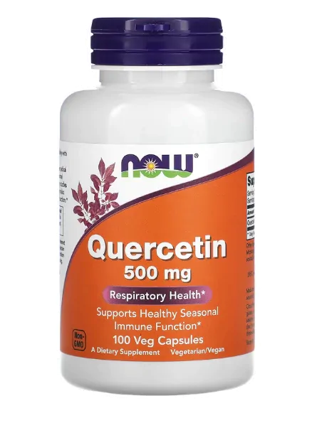 Quercetina, 500mg, 100 Cápsulas, Now