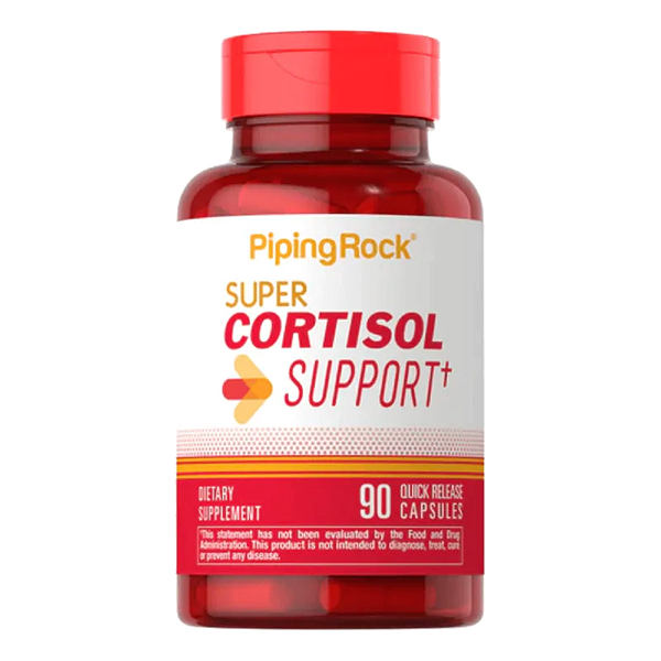 Super Ajuda para o Cortisol 90 Cápsulas – Piping Rock