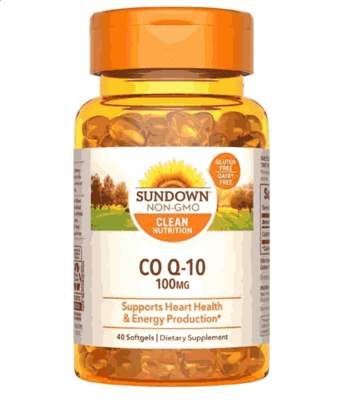 Coenzima Q10, 100mg, 40 cápsulas, Sundown
