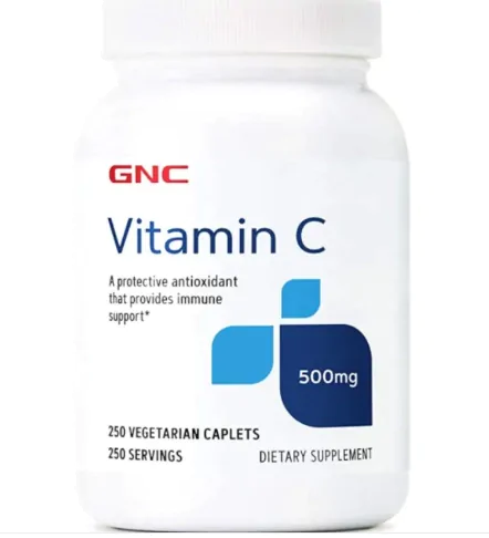 Vitamina C, 500mg, 250 comprimidos, GNC