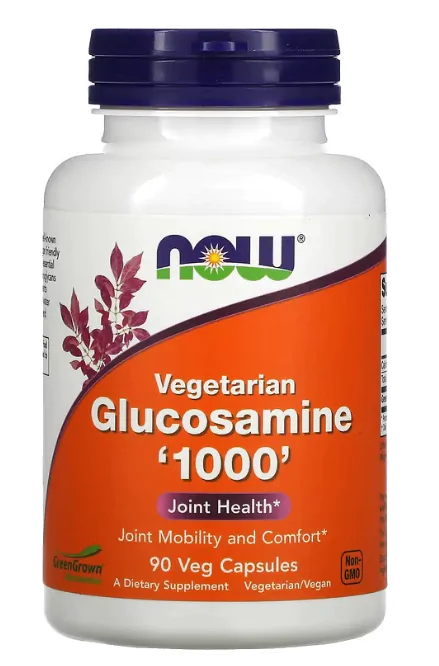 Glicosamina Vegetariana 1000, 90 Cápsulas, Now