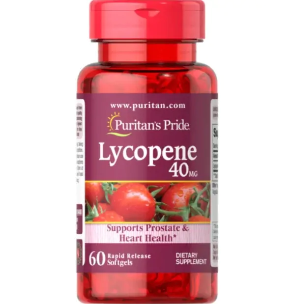Licopeno (Lycopene), 40mg, 60 Cápsulas, Puritans Pride
