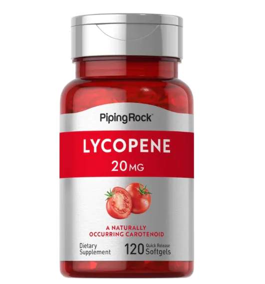 Licopeno 20mg, 120 Cápsulas, PipingRock