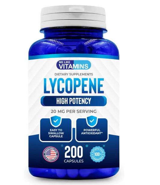 Licopeno 20mg, 200 Cápsulas, We Like Vitamins