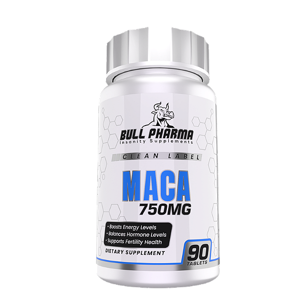 Maca 750mg, 60 comprimidos, Bull Pharma