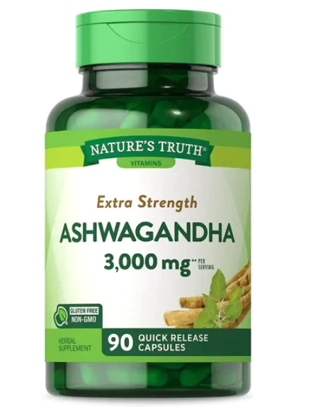 Ashwagandha, 3000mg, 90 cápsulas, Nature's Truth