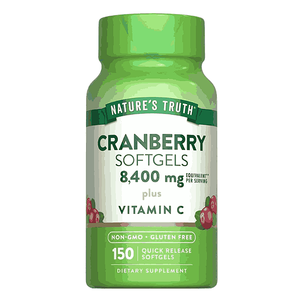 Cranberry 8.400mg Plus 150 Softgels - Nature's Truth