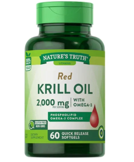 Krill Oil, 2000mg, 60 Cápsulas, Nature's Truth