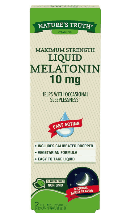 Melatonina 10mg 59ml , Nature's Truth