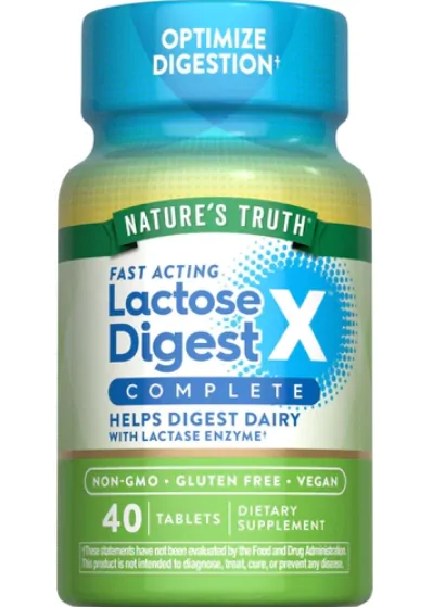 Lactose Digest, 40 Comprimidos, Nature's Truth