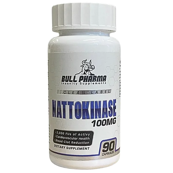 Nattokinase 90 Cápsulas, 100 Mg - Bull Pharma