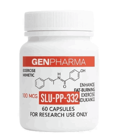 SLU-PP-332 100mcg, Definição Muscular, Energia e Queima de Gordura, 60 Cápsulas, GEN PHARMA