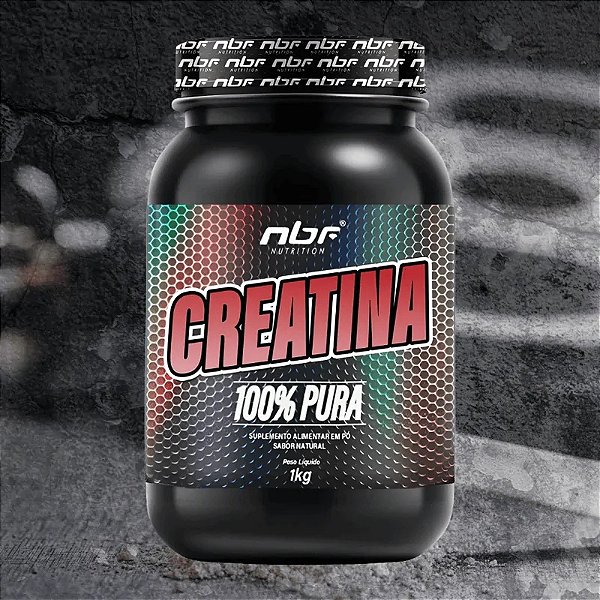 Creatina 100% Pura Monohidratada 1kg - Nbf Nutrition