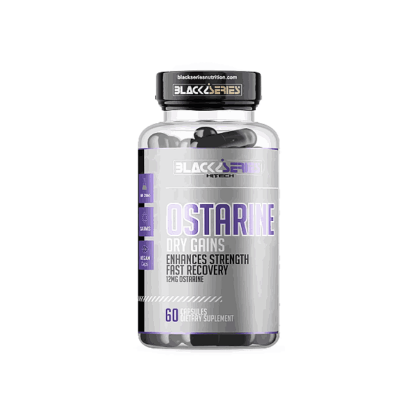 Ostarine Dry Gains, 60 Cápsulas, Black Series