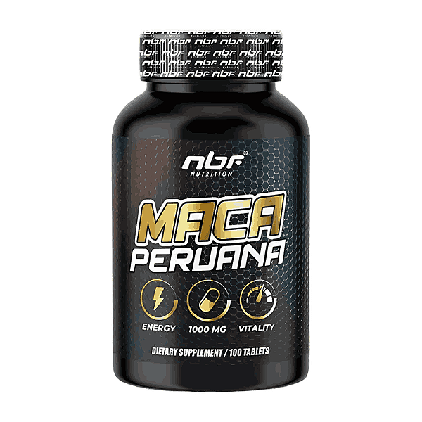 Suplemento Maca Peruana 1000mg, 100 Tabletes - Nbf Nutrition