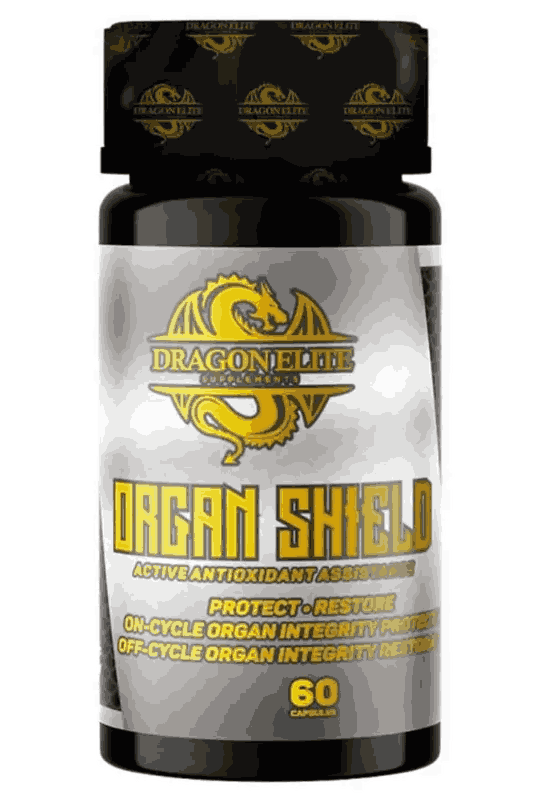Organ Shield, 60 Capsulas, Dragon Elite