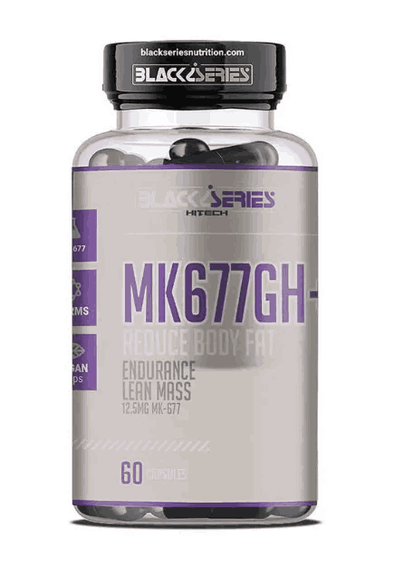 MK-677 12,5mg, 60 Cápsulas, Black Series